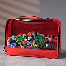 1pc PVC Zipper Storage Bag Set, For Organizing Children's Toys, Clay, Board Games And More - Style 3 - View 14