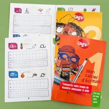 Lachilly French Alphabet Handwriting Practice Workbook Set, Letter Tracing And Copying Exercises, Language Learning Materials, Classroom Learning Resources - YY053ALL 2 Books Set - View 5