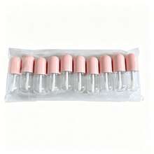 4pcs/10pcs 5ml Plastic Lip Gloss Tubes, Mini Travel Bottles For Foundation, Concealer And Lipstick, Lip Balm Containers, Suitable For Makeup Samples And Travel Toiletries Storage - Multicolor - View 6