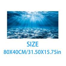 Aquarium Underwater Background, Fish Tank Sticker, Suitable For Freshwater/Saltwater Fish Tank, Shrimp, Aquarium Decoration Vinyl Mural, Removable Without Residue - A - View 28