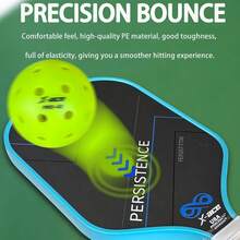 X-ACE PRO 40 Pickleball, 6 Or 12 Pack, Crack-Resistant Structure, Suitable For All Styles Of Pickleball Paddles And Courts, High Visibility Green Pickleballs - 12 Pieces - View 2