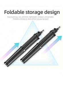 110cm Lightweight Camera Tripod For Mobile Tripod Camera Portable Desktop Cam Stand Monopod Smartphone - A - View 5