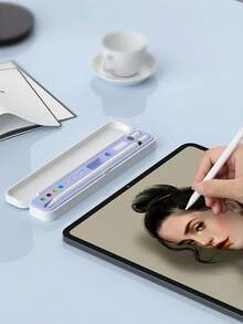 Apple Pencil Stylus Storage Case Silicone Holder Pencil Storage Box Accessory - Multicolor - View 5