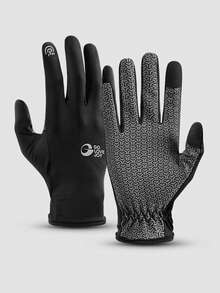 Equestrian Gloves, Suitable For All Seasons, Outdoor Sports, Touchscreen, Unisex - Multicolor - View 14