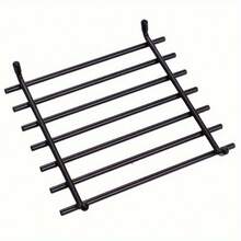 1pc Modern Minimalist Kitchen Countertop Mat, Heat Resistant, Square Trivet For Hot Food And Stove Top Protection, Black Stove Top Protector Mat - Black - View 9