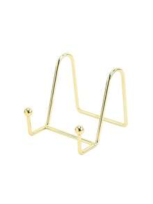 1pc Black Metal Tablet Display Stand, Iron Tabletop Easel Holder, Desktop Display Rack For Tablet PC Photo Frames Decorative Plates Artwork Books Home Office Desk Organization - Multicolor - View 19