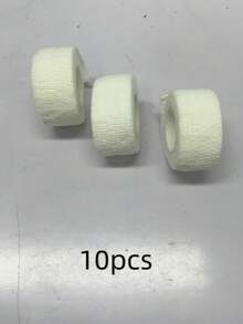 7 Rolls Self-Adhesive Bandage, Breathable Sports Tape, Self-Adhesive Sports Bandage (White) - White - View 4