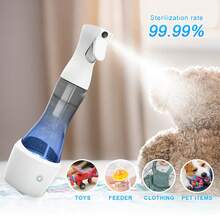 PANDA GL-601 Multifunctional Ozone Sprayer, 3-In-1 Fruit & Vegetable Purifier, Portable Ozone Water Generator, Suitable For Home Cleaning Appliances, Kitchen Deodorization, Pet Deodorization And More - White - View 5