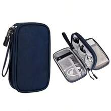 Multifunctional Travel Passport Holder, With Zipper, ID & Bank Card Slots, Phone Compartment - Multicolor - View 15