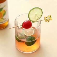 100 cây tăm cocktail tre hình động vật và trái cây dễ thương, tăm xiên thực phẩm sáng tạo cho tiệc, sinh nhật, đĩa trái cây, burger, sandwich - Nhiều màu - Xem 7