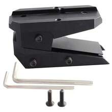 Picatinny Rail Height Adjustable Mount For Reflex Sight - Black - View 2