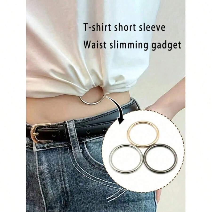 3pcs/1pc Adjustable Hem&Cuff Clips,No Sewing Required,Suitable For T-Shirts,Shirts,Dresses-Quick Adjustable Closure Clips With Durable Multi-Color Clips,Clothing Hem Clips,Convenient For DIY Modification,Can Shorten Skirt Hem And Extend Sleeve Length