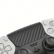 2Pcs Carbon Fiber Texture Game Controller Touchpad Stickers, Scratch Resistant Protective Decals For 5th Gen Gamepad, Durable Anti‑Scratch Touch Pad Cover Skin For Gaming Controllers - View 5