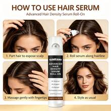 SUMIFANG No-Rinse Rollerball Scalp Serum, Rich In Hair Care Ingredients, Nourishes And Repairs Scalp, Strengthens Hair Roots, Improves Fine And Flat Hair, Apply Directly To Hair Roots, Refreshing Texture, Fast Absorption, 15ml - Full Size - View 7