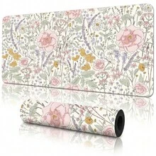 1 buah Alas Meja Motif Bunga Lucu, Alas Mouse Tanaman Bunga Merah Muda Ukuran XXL Ekstra Besar, Alas Mouse Gaming Panjang untuk Wanita, Dekorasi Meja Kantor, Alas Meja, Alas Mouse dan Keyboard Laptop Ukuran Besar - beraneka warna - View 12