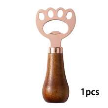 1 Piece Personalized Cat‑Paw Bottle Opener, Custom‑Engraved Stainless‑Steel Bottle Opener, Gift For Beer Lovers, Father's Day Gift, Unique Gift For Men, Groomsmen Gift - Multicolor - View 9