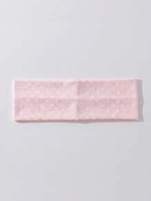 1-5件組時尚女款小碎花蝴蝶結波點格紋印花柔軟防滑髮箍，彈性瑜伽運動髮飾，適合日常穿搭與多種場合 - 彩色 - 查看 9