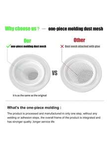Replacement Ear Tips With Noise Reduction Hole Compatible With Airpods Pro And Compatible With Airpods Pro 2nd Generation, 3-In-1 Cleaner Kit Compatible With Airpods 1 2 3 Pro/Pro 2, Silicone Ear Tips Compatible With Airpods Pro - White - View 4