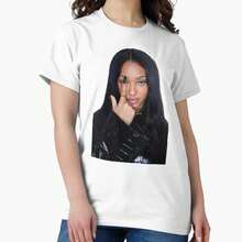 Katseye Manon Unisex Short Sleeve Autumn Decorative Women's Autumn Outfit - White - View 1