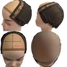 Wig Cap, Used For Making Lace Wigs, Adjustable Drawstring Mesh Cap, Equipped With Adjustable Silicone Non-Slip Elastic Wig Band, Braided Cap Band With Drawstring, Used For Making 4X4 Lace Front Wigs - View 8