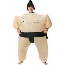 Inflatable Sumo Wrestling Suits, Sumo Costume Adult, Blow Up Costume, Inflatable Halloween Costumes For Men - Black - View 2