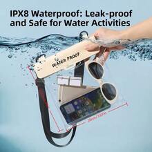 Storage Bag Touchscreen Large Size Sealed Bag Photo Phone Bag Diving Bag Outdoor Storage Bag - Multicolor - View 5