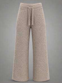 Women Pants - Beige - View 7