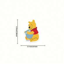 50 buah Stiker Kartun Disney Winnie The Pooh & Piglet, Cocok untuk Dekorasi Koper dan Laptop - 1 Set - View 21