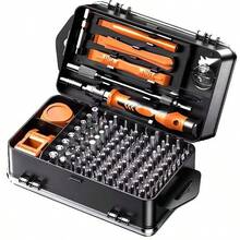 1 Set 115pcs Professional Car Repair Tool Kit: Portable Durable Easy-To-Use Ratchet Wrench Set, Suitable For Car, Boat, Motorcycle Repair And Home Industrial Maintenance, Includes Carrying Case, Christmas Halloween Gift - Multicolor - View 5