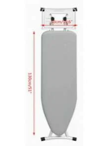 1pc Universal Ironing Board Cover, Elastic Edge, Stain-Resistant & Heat-Resistant, Thick Cotton Padding, Iron Heat Insulating Cover, Suitable For Ironing Board - A - View 5