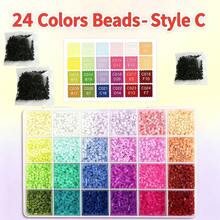 1 Set 2.6mm Mini Melt Beads (Includes 3000 Spare Beads), Assorted Styles, Suitable For 3D Puzzles, Jewelry Making, Keychain Pendant Crafting, Handmade Crafts And Fashion Gift Making Materials - Multicolor - View 12