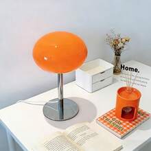 1pc Dimmable Glass Table Lamp - USB Powered, Adjustable Brightness - Stylish Ambient Light, Suitable For Living Room, Bedroom And Home Office - Perfect Bedside Decor, Enhances Room Atmosphere - 3 Colors - View 6