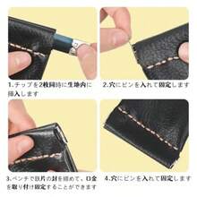 バネ口金 ばね口金 10個セット バネ口金金具 手芸材料 DIYクラフト用品 財布用留め具パーツ ポーチや財布を作るのに適しています 手作り 素材 長12cm 幅1.5cm - 12cm 1.5cm - チェックする 5