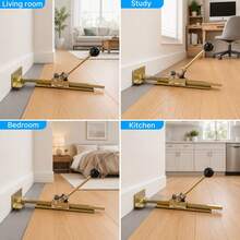 EZIFY 1Pc Ergonomic Flooring Installation Tool, Hardwood Flooring Chisel, Non‑Slip Plastic Handle, Ratchet Mechanism, For Tight Gap Fitting, Laminate/Engineered Wood Flooring Accessory - 1 - View 9