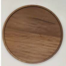 1pc Wooden Tray For Storing And Serving Food, Snacks, Drinks, Sushi, Steak, Pizza, Desserts, Cakes, Bread, Breakfast Tray, Coffee Tray, Tea Tray, Charcuterie Board - Maroon - View 6
