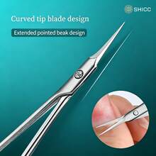 Cuticle Scissors Nail Cuticle Scissors, Stainless Steel Dead Skin Removal Scissors Manicure Tool, Precise Trimming Of Dead Skin And Hangnails, Smooth Cut Without Pulling Skin - Multicolor - View 6