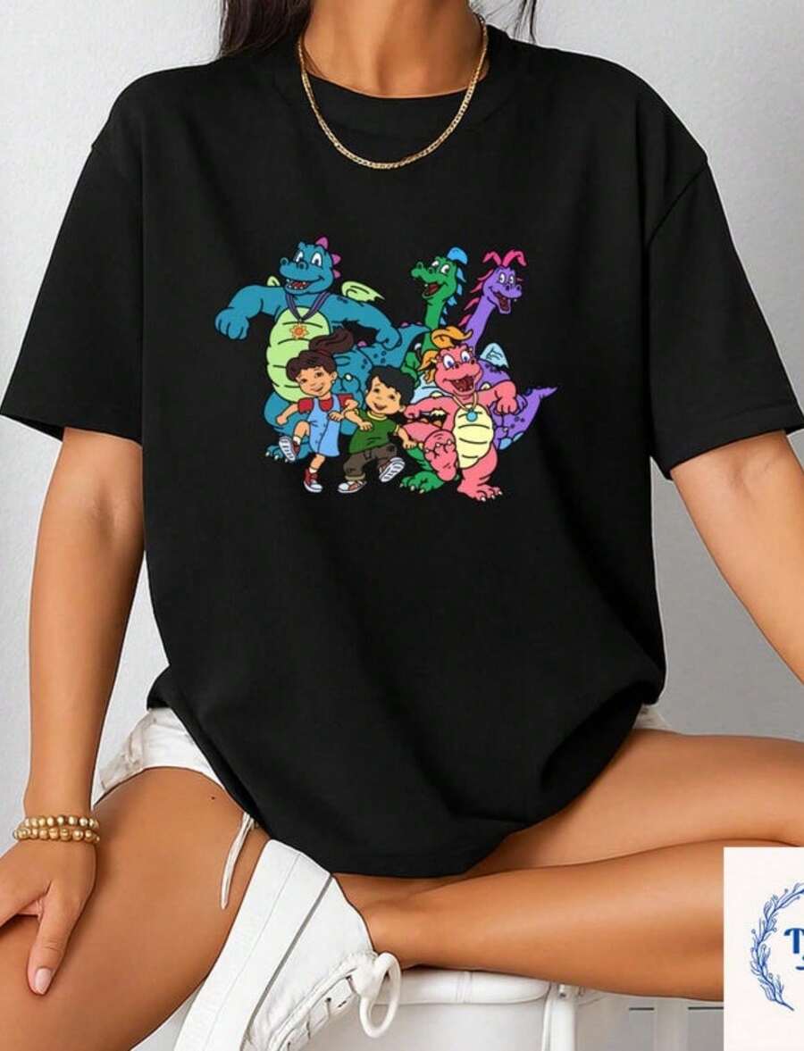 Women T-Shirts - Black - View 1