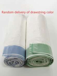 1/2/5 Roll Drawstring Cat Litter Box Liners, Thick Tear‑Resistant Kitty Litter Bags, No‑Mess Disposal For Cat Litter Pan - Multicolor - View 9