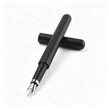 Magnetic Closure Metal Fountain Pen, Matte Metal Barrel F Nib, Office School Writing Gift - 558 - View 12