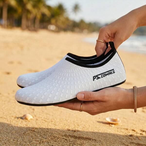 Unisex waterschoenen, strandschoenen, sneldrogende beekschoenen, sandalen, buitenschoenen voor zwemmen, duikschoenen, antislip lichtgewicht waadschoenen, snorkelschoenen
