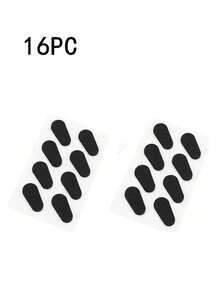 16pcs Glasses Nose Pads, Soft Silicone Pads, Anti-Slip Pressure Relief Stickers, Comfortable Cushioning To Reduce Red Marks, Convenient And Quick Application - Multicolor - View 8