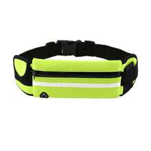 1Pc Reflective Sports Running Waist Belt, Adjustable Elastic Phone Storage Pouch, Outdoor Workout Daily Accessory, Christmas Gift - Multicolor - View 6