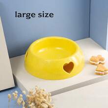 Customized Name Pet Bowl, Heart-Shaped Wheat Straw Cat Food & Water Bowl, Personalized Non-Slip Feeding Dish, Cute Pet Feeding Bowl Suitable For Small And Medium Pets - Multicolor - View 14