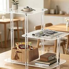 Acrylic Storage Rack For Office Desk, Books And Files, Suitable For Cosmetics, Perfume And Countertop Display - Multi-color - View 5