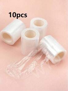 1/2/3/8/10 Rolls 200m Transparent Beauty Film Suitable For Eyelash Perming, Eyebrow Straightening, Lips, Eyebrow Tattooing, Plastic Covering, Eyelash Extension Glue Removal, Eyelash Perming - Multicolor - View 13
