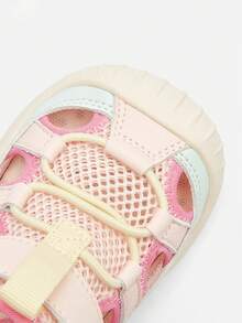 Balabala Kids Closed Toe Sandals Anti Collision First Walker Shoes For Boys Girls Summer Wear - Pink Green - View 6