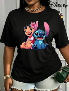 Disney Women T-Shirts - Black - View 2
