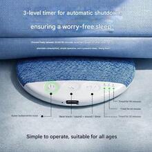 PANDA Pillow Bluetooth Speaker For Sleeping, Deep Sleeping With White Noise, It Won't Disturb Your Partner And Has A Timer Function To Shut It Off, 200mAh, Ultra-Thin Pillow Bluetooth Speaker | Sleep Better Without Earbuds, Compatible With Android & IOS - View 7