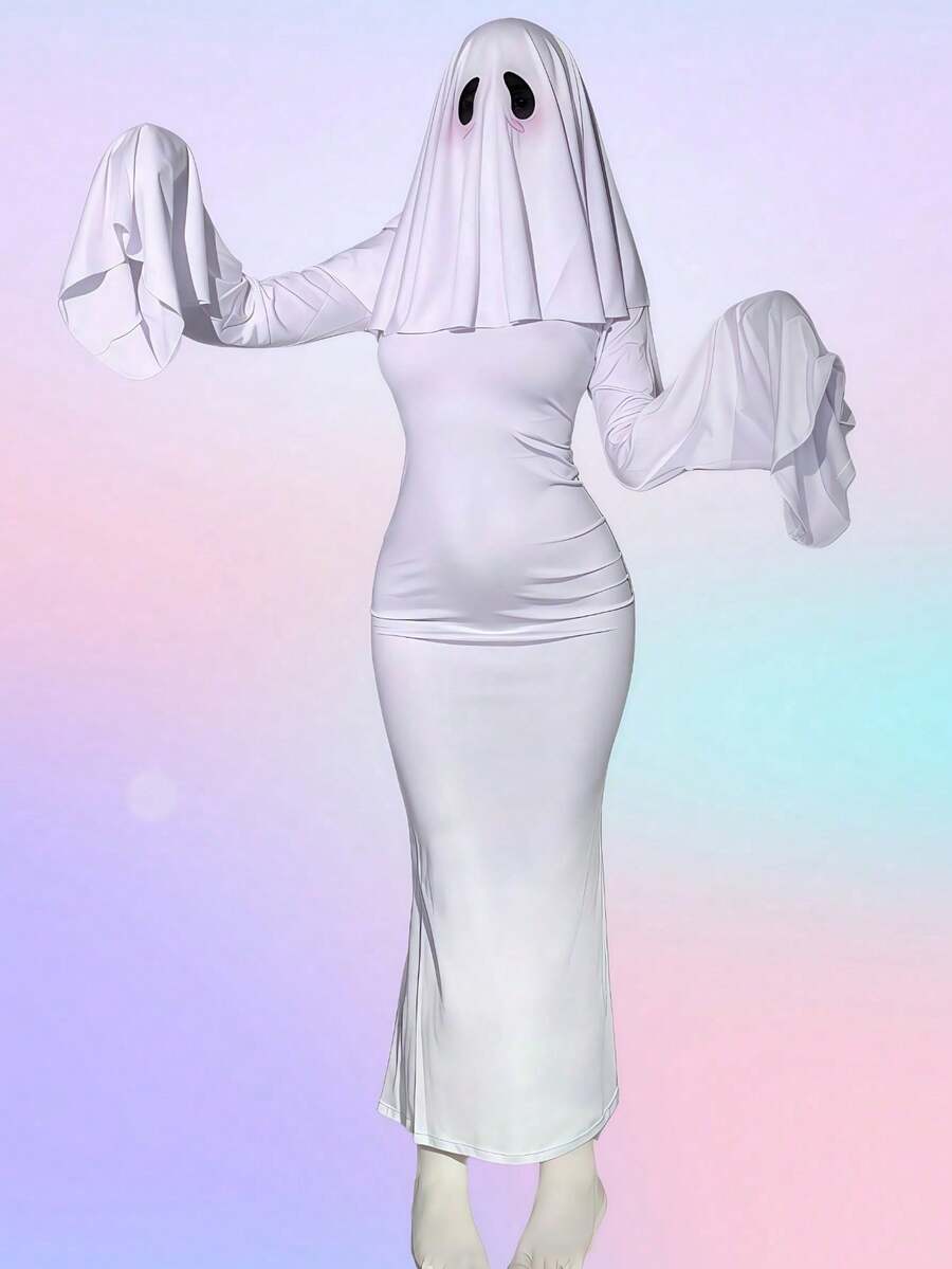 Aksesori Kostum Cosplay Wanita, Cocok untuk Pesta Liburan, Pertunjukan, Pesta Dansa, Pakaian Panggung, Cocok untuk Halloween dan Semua Hari Libur, Hanya Termasuk Gaun - MultiWarna - View 1