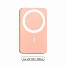 5000mAh Magnetic Portable Power Bank With 15W Wireless Charging And 22.5W Fast Charging, Compact Rounded Battery Pack For Compatible Smartphones, Smooth Solid Colour Design For University Days, Student Life, Project Meetings, Daily Commutes, Road Travel, Weekend Visits And Holiday Breaks, Wireless Charger, University Essentials And Travel Size Mini Products - 1PC - View 10